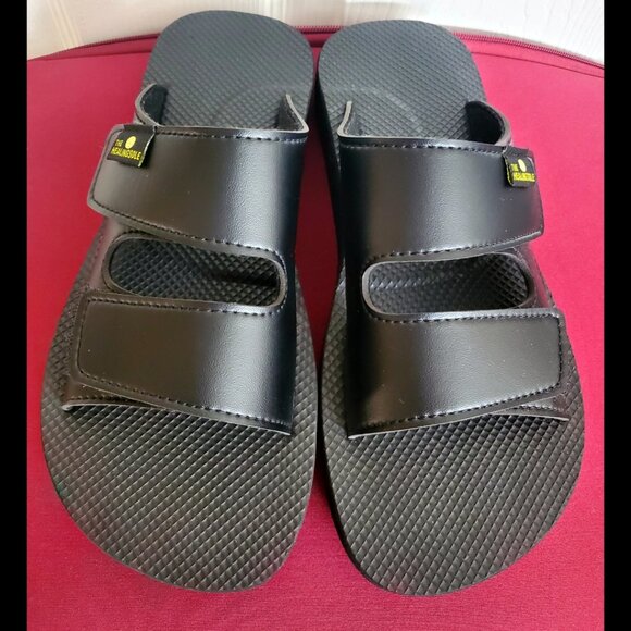 THE HEALINGSOLE WOMENS BLACK ORTHOPEDIC SANDAL (Size 8) - Picture 1 of 5